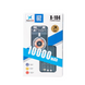 Повербанк 10000 mAh з бездротовою зарядкою USB-С/USB-A/microUSB/Apple Lightning 3 шнури в комплекті X104 / Smart X фото 5