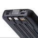Повербанк 10000 mAh з бездротовою зарядкою USB-С/USB-A/microUSB/Apple Lightning 3 шнури в комплекті X104 / Smart X фото 3