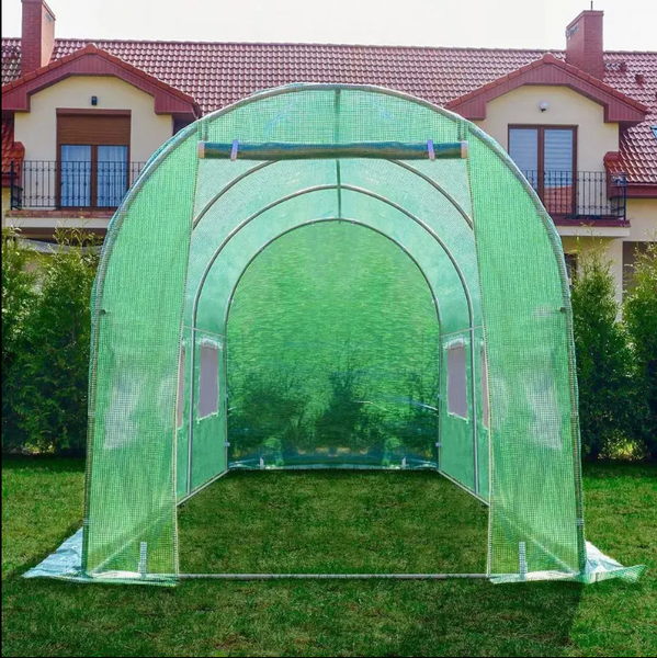 Плівкова теплиця Virgo Garden &laquo;Green Tunnel&raquo; 4&times;2.5&times;2м (10 м&sup2;) Green Tunnel фото