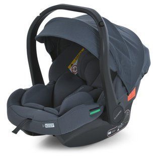 Дитяче автокрісло i-KEEP ME 1186 Melange Rock Gray 10 фото