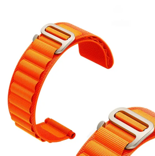 Ремінець до годинника SmartX Ultra / Apple Watch кріплення на 42/44/45/49 мм, помаранчевий UR160O фото