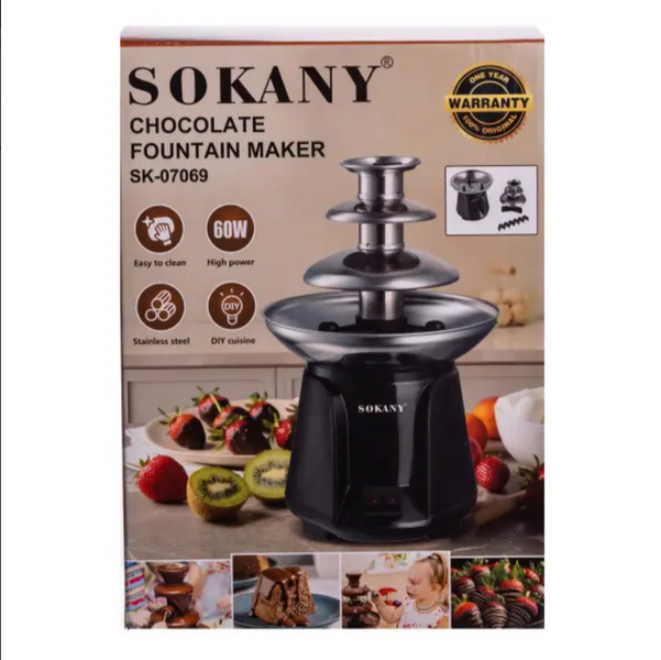 Шоколадний фонтан SOKANY SK-07069 60 Вт SK-07069 фото