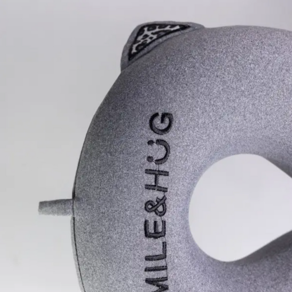 Подушка для шиї Smile&Hug U-подібна, сірий  HP-56-14G фото