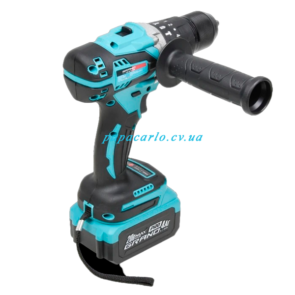 Набір акумуляторних інструментів Grand № 2 (МШУ-20BL/PRO+ДА-20/13UBL) 105 фото